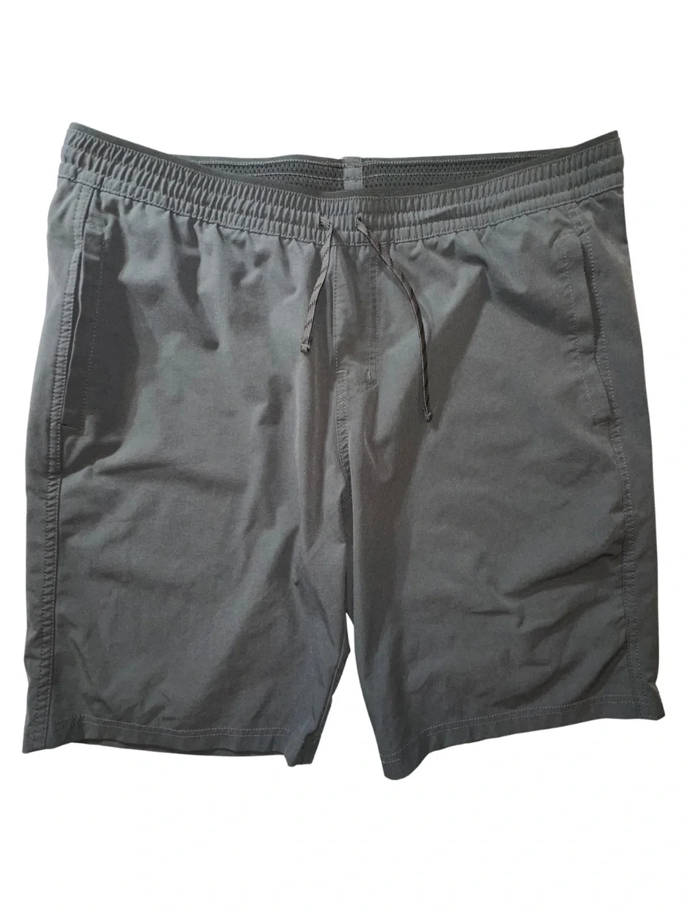 KÜHL Men’s Large Dark Gray Pull-On Performance Hiking Travel Shorts